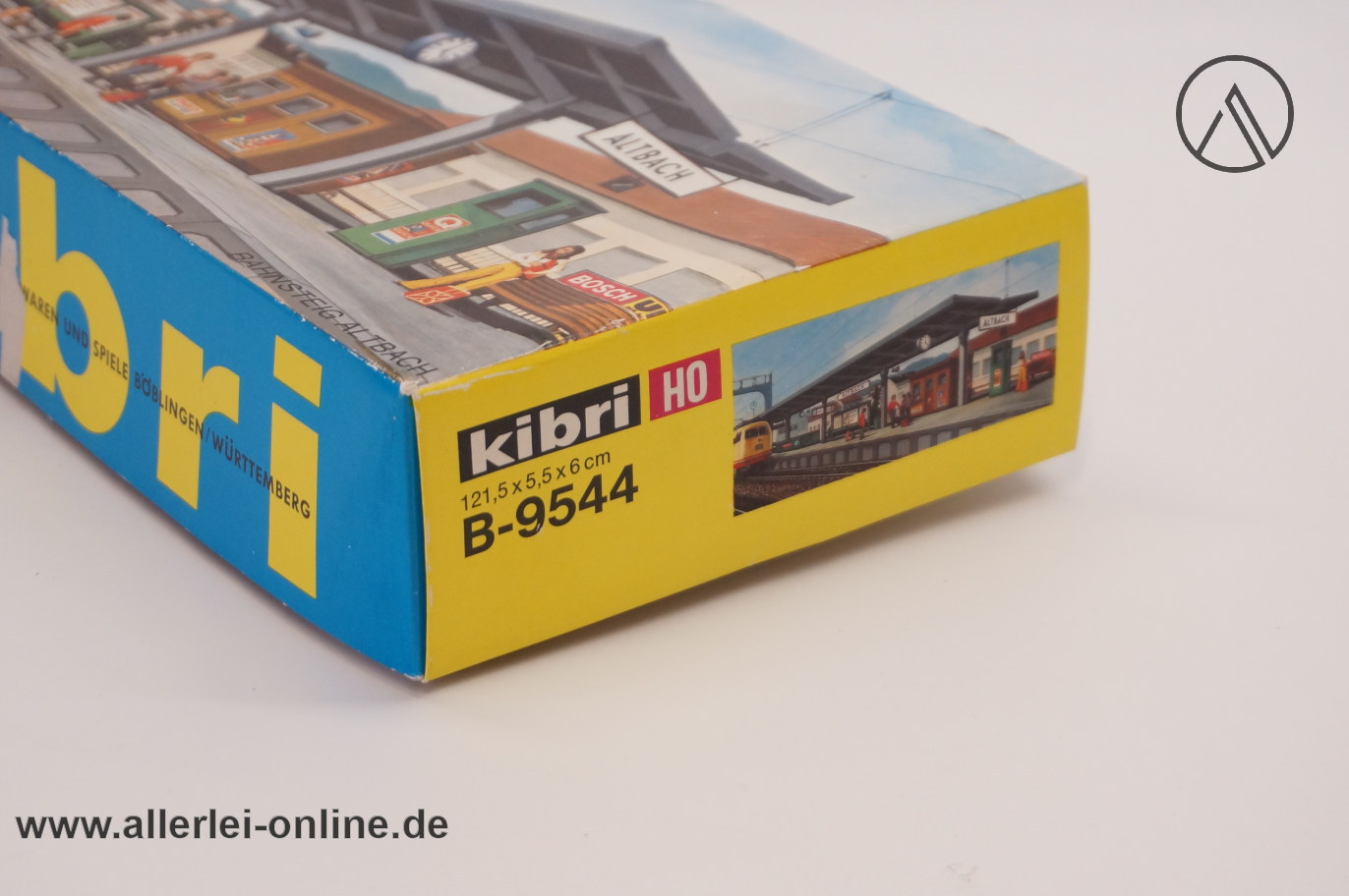 Alter Kibri Modellbausatz | Bahnsteig Altbach | Spur H0 | No. B-9544 | ungebaut mit OVP Alter Kibri Modellbausatz | Bahnsteig Altbach | Spur H0 | No. B-9544 | ungebaut mit OVP