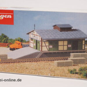 AUHAGEN Modellbausatz | Güterschuppen | Spur H0 | No. 11 351 | ungebaut mit OVP