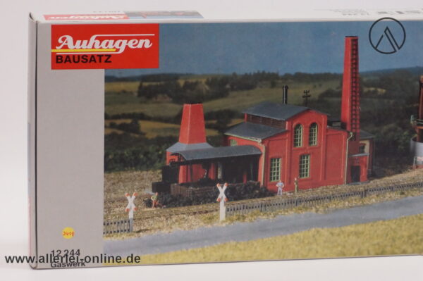 AUHAGEN Modellbausatz | Gaswerk - Gasfabrik | Spur TT | No. 12244 | ungebaut mit OVP