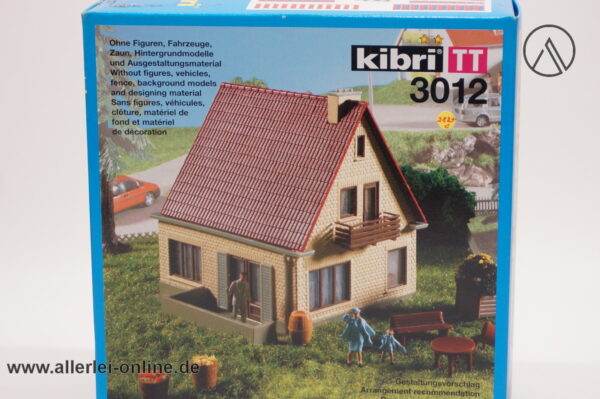 Kibri Modellbausatz | Einfamilienhaus | Spur TT | No. 3012 | ungebaut mit OVP