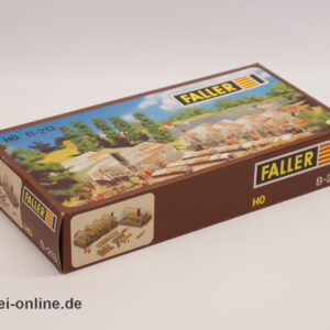 Faller Modellbausatz | Kleine Gärtnerei - Gewächshäuser | Spur H0 | No. 213 | small market garden ungebaut mit OVP
