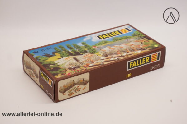 Faller Modellbausatz | Kleine Gärtnerei - Gewächshäuser | Spur H0 | No. 213 | small market garden ungebaut mit OVP
