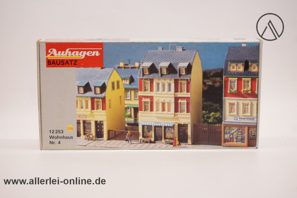 AUHAGEN Modellbausatz | Wohnhaus Nr.4 | Spur H0/TT | No. 12253 | ungebaut mit OVP