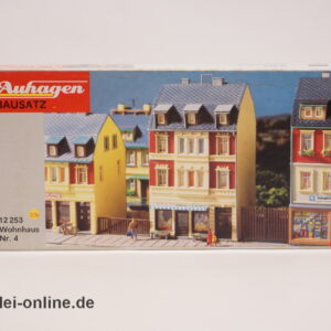 AUHAGEN Modellbausatz | Wohnhaus Nr.4 | Spur H0/TT | No. 12253 | ungebaut mit OVP