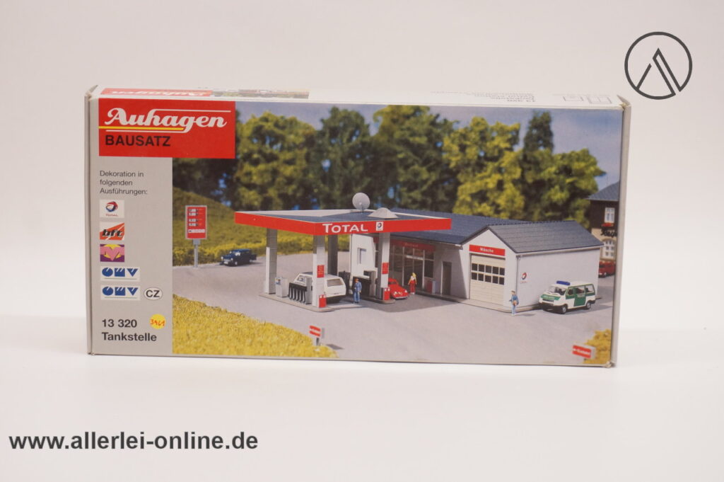 AUHAGEN Modellbausatz | Tankstelle | Spur TT | No. 13320 | ungebaut mit OVP