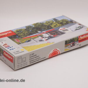 AUHAGEN Modellbausatz | Total Tankstelle | Spur TT | No. 13320 | ungebaut mit OVP