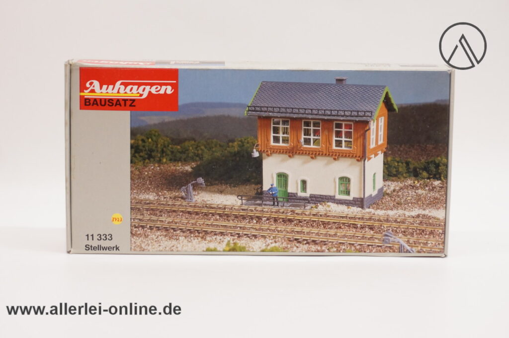 AUHAGEN Modellbausatz | Stellwerk | Spur H0 | No. 11 333 | ungebaut mit OVP