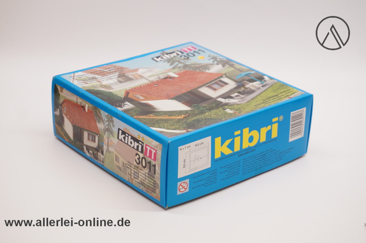 Kibri Modellbausatz | Einfamilienhaus mit Terrasse Modellhaus | Spur TT | No. 3011 | ungebaut mit OVP Kibri Modellbausatz | Einfamilienhaus mit Terrasse Modellhaus | Spur TT | No. 3011 | ungebaut mit OVP
