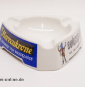 Fischer Deslau Coburg Porzellan Zigarren Aschenbecher | Weisse Eule | Herrenkrone | Eulenspiegel