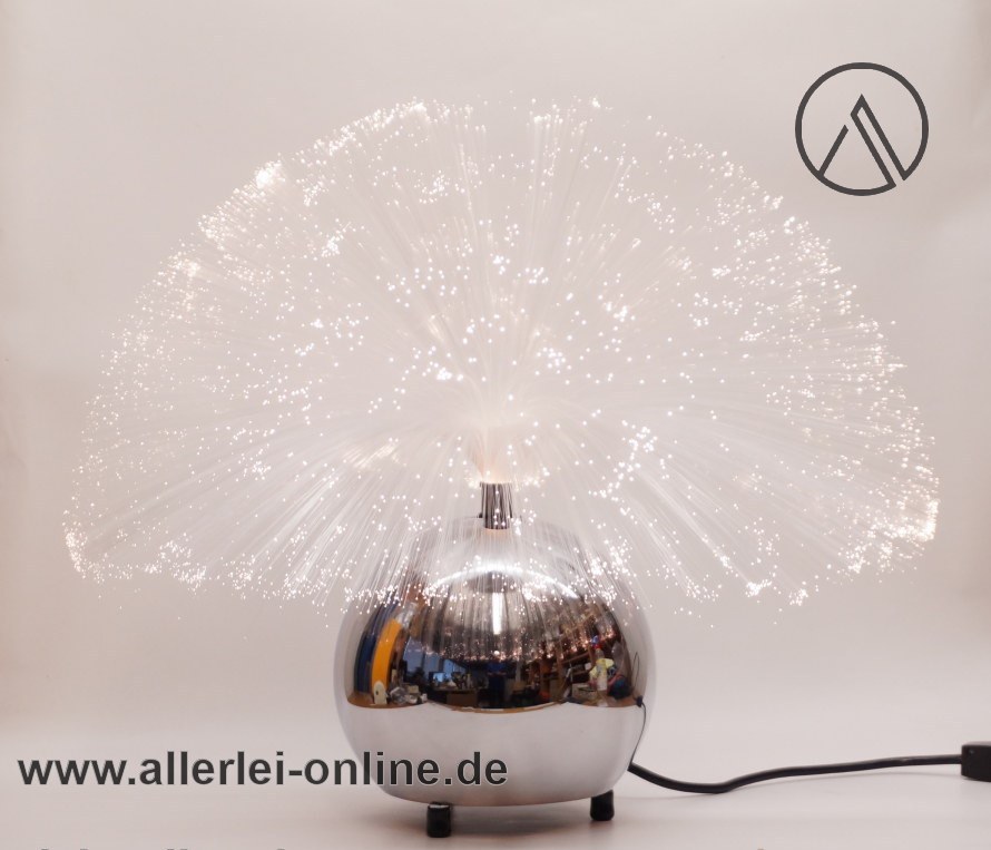 PYROBALL Glasfaserleuchte mit Farb-Wechsel | Glasfaserlampe Fiber Optic Lamp | Tischleuchte | Vintage Design Leuchten Designklassiker PYROBALL Glasfaserleuchte mit Farb-Wechsel | Glasfaserlampe Fiber Optic Lamp | Tischleuchte | Vintage Design Leuchten Designklassiker