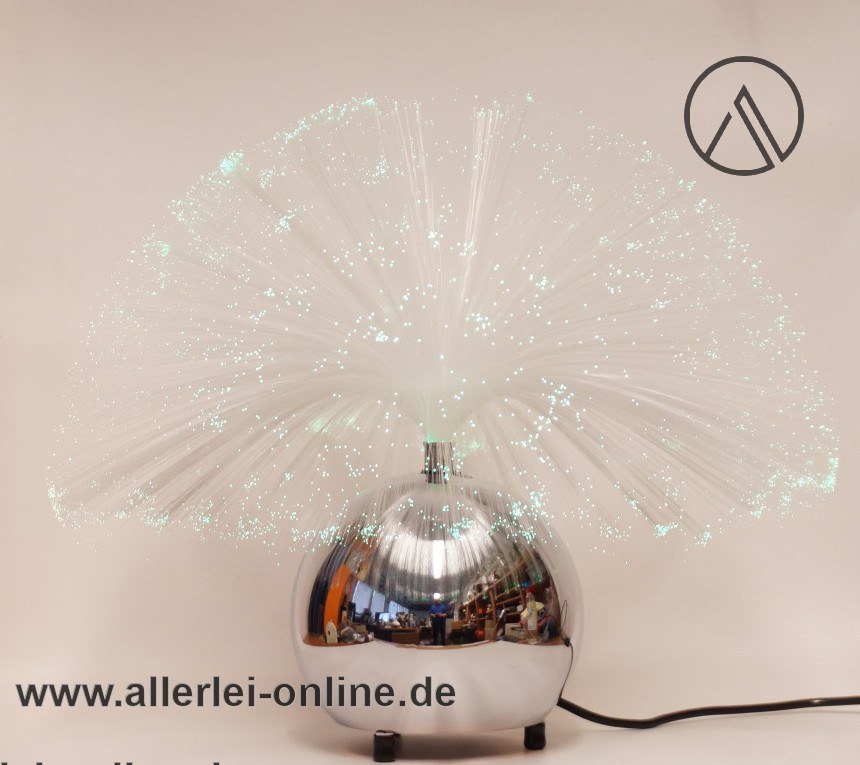 PYROBALL Glasfaserleuchte mit Farb-Wechsel | Glasfaserlampe Fibre glass | Tischleuchte | Vintage Design Leuchten Designklassiker PYROBALL Glasfaserleuchte mit Farb-Wechsel | Glasfaserlampe Fibre glass | Tischleuchte | Vintage Design Leuchten Designklassiker