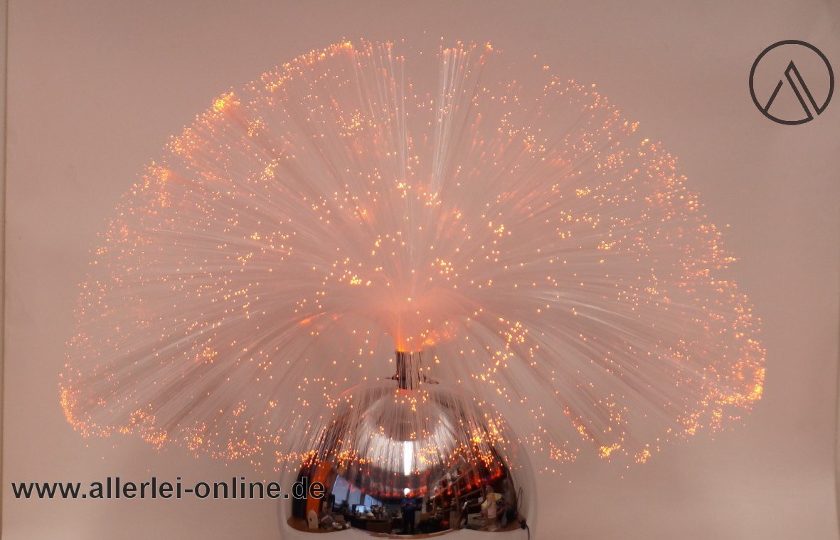 PYROBALL Glasfaserleuchte mit Farb-Wechsel | Glasfaserlampe | Tischleuchte | Vintage Design Leuchten Designklassiker PYROBALL Glasfaserleuchte mit Farb-Wechsel | Glasfaserlampe | Tischleuchte | Vintage Design Leuchten Designklassiker