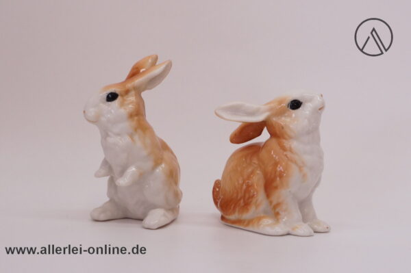 Deko Figur Hasen Familie Keramik Hasen |