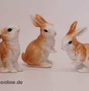 Deko Figur Hasen Familie Keramik Hasen | Keramikfigur