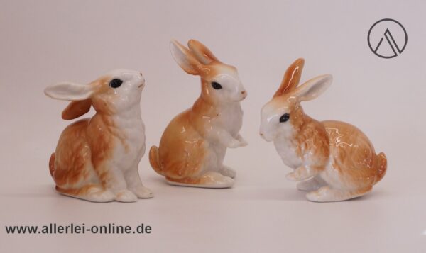Deko Figur Hasen Familie Keramik Hasen | Keramikfigur