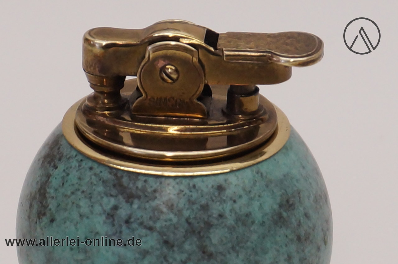 Tischfeuerzeug | Dreibein Benzinfeuerzeug | Kugel Sputnik Design Tischfeuerzeug | Dreibein Benzinfeuerzeug | Kugel Sputnik Design