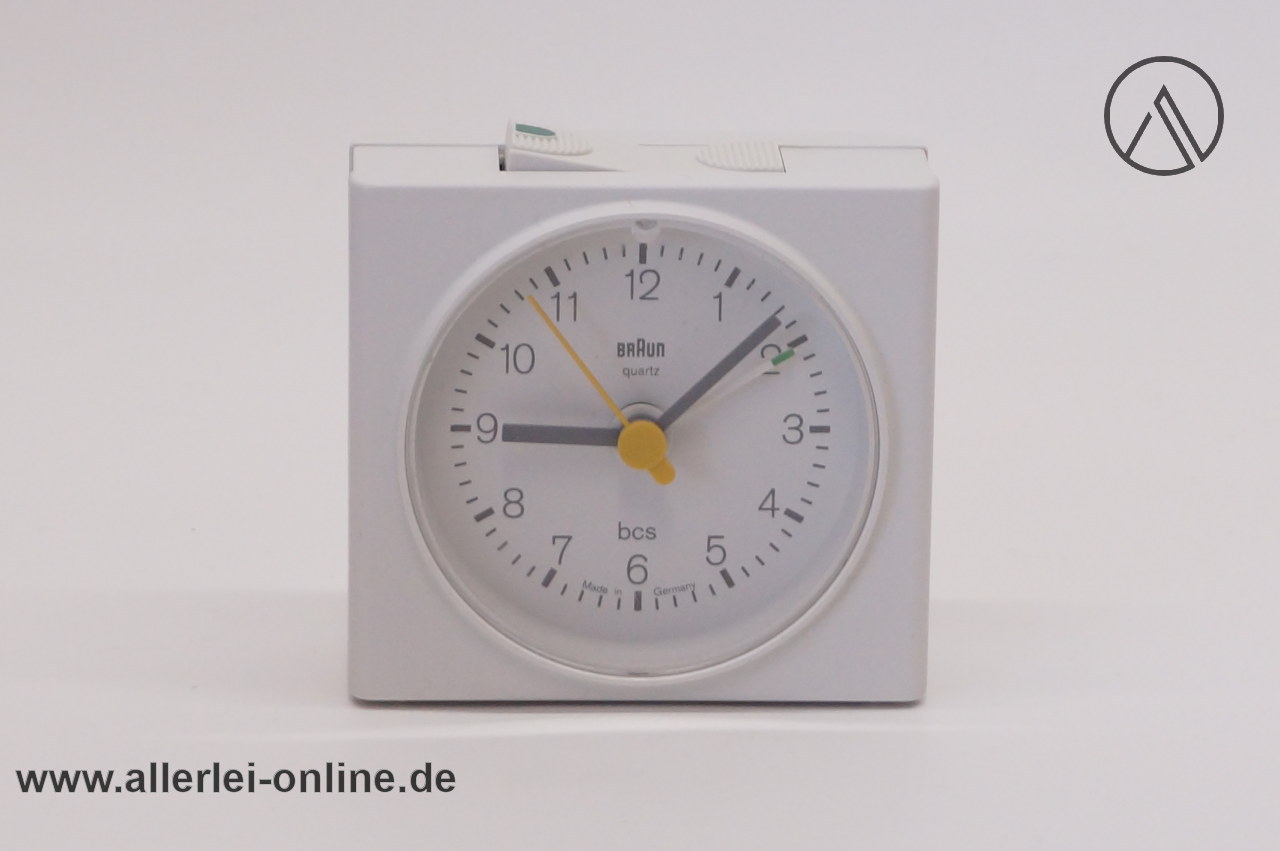 BRAUN 4744/AB7 Wecker | Reisewecker | Quarzwecker ,weiß BRAUN 4744/AB7 Wecker | Reisewecker | Quarzwecker ,weiß