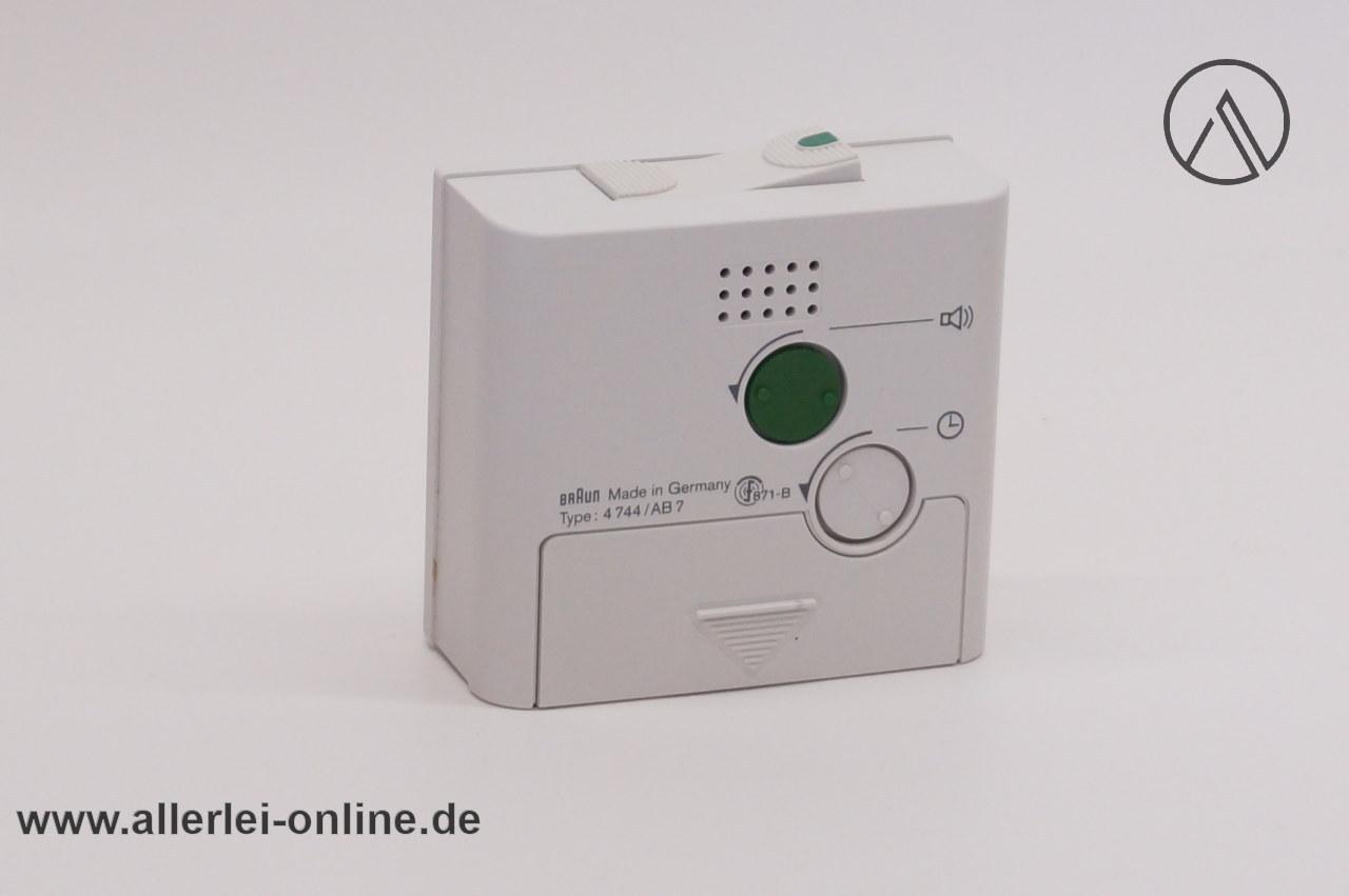 BRAUN 4744/AB7 Wecker | Reisewecker  - weiß BRAUN 4744/AB7 Wecker | Reisewecker - weiß