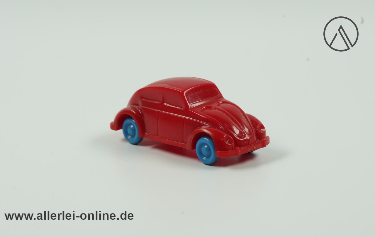 Wiking unverglast | VW Käfer ohne Bodenplatte | Rot mit Blauen Reifen | H0 - 1:87 Wiking unverglast | VW Käfer ohne Bodenplatte | Rot mit Blauen Reifen | H0 - 1:87