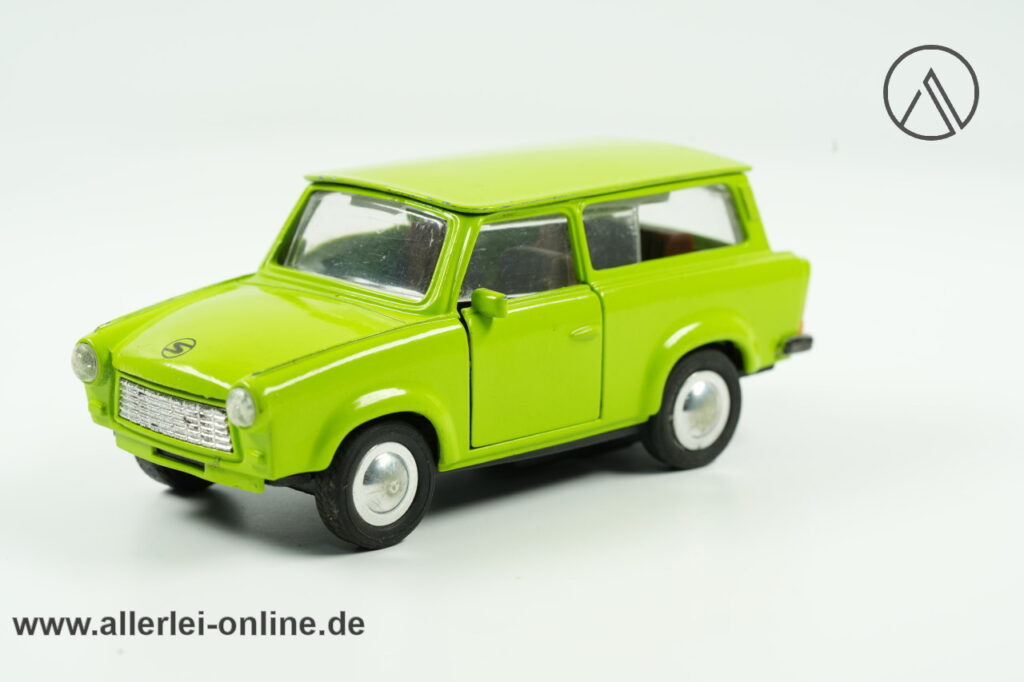 DDR 1989 Trabant 601 Kombi | Schwungrad Antrieb | Vintage DDR Trabi Modellauto