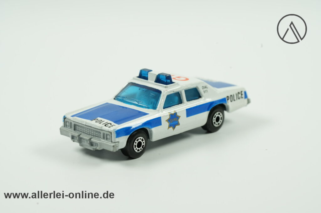 Matchbox Superfast | Plymouth Gran Fury Police | Polizeiwagen von 1979