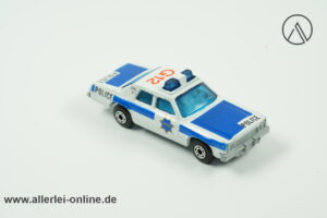 Vintage Matchbox Superfast | Plymouth Gran Fury Police | Polizeiwagen von 1979