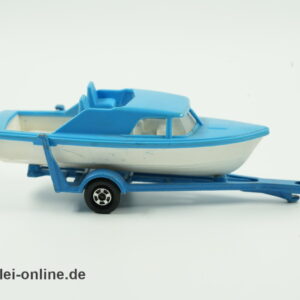 Matchbox Superfast No. 9 | Boat and Trailer | Lesney England