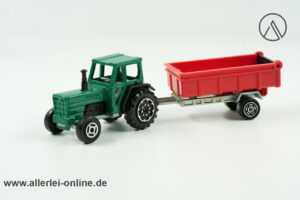 Majorette 316 Traktor mit Anhänger | Made in France