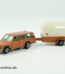 Majorette No. 220 | VOLVO 245 DL mit Pferde-Anhänger | Made in France