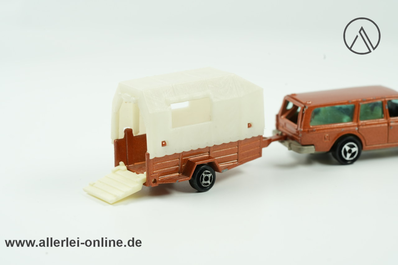 Vintage Majorette No. 220 | VOLVO 245 DL mit Pferde-Anhänger | Made in France Vintage Majorette No. 220 | VOLVO 245 DL mit Pferde-Anhänger | Made in France