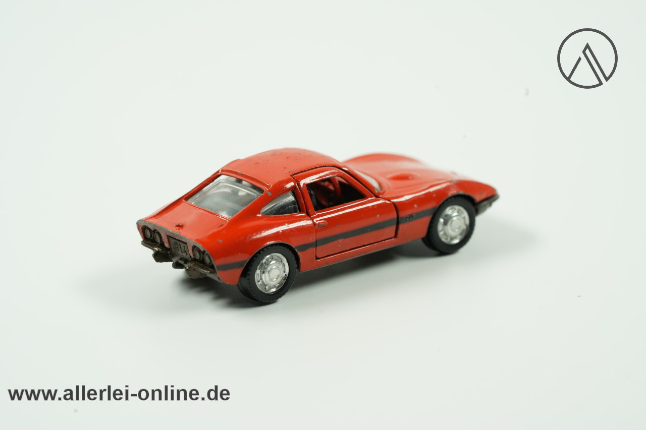 Altes Schuco Piccolo Modellauto | OPEL GT 1900 | orange/rot - 1:66 | No. 814 Altes Schuco Piccolo Modellauto | OPEL GT 1900 | orange/rot - 1:66 | No. 814