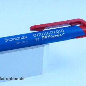 Staedtler Omnichrom 768 blau | DRY Marker | Druckstift - Markierstift