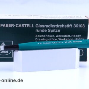 Faber-Castell 30103 Drehstift | Vintage A.W. Faber Castell Glasradierer ,grün
