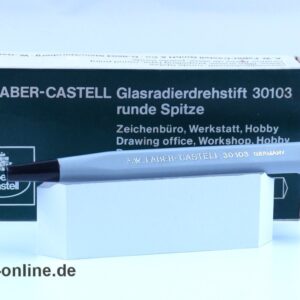 Faber-Castell 30103 Drehstift | Vintage A.W. Faber Castell Glasradierer ,grau