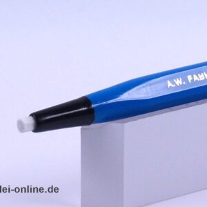 Faber-Castell 30103 Drehstift Radierer | Vintage A.W. Faber Castell Glasradierer ,blau
