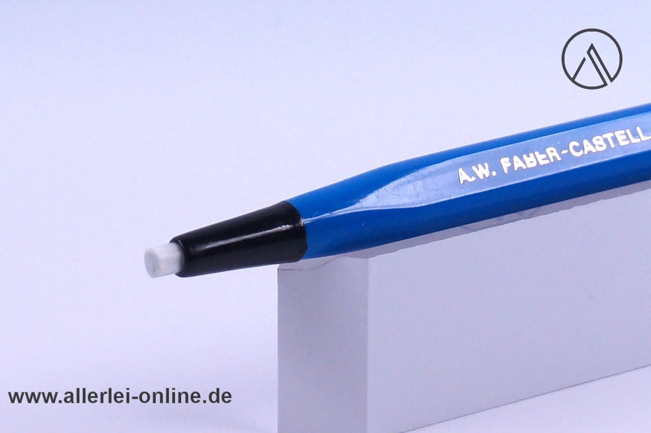 Faber-Castell 30103 Drehstift Radierer | Vintage A.W. Faber Castell Glasradierer ,blau Faber-Castell 30103 Drehstift Radierer | Vintage A.W. Faber Castell Glasradierer ,blau