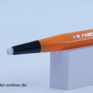 Faber-Castell 30103 Drehstift Radierer | Vintage A.W. Faber Castell Glasradierer ,orange