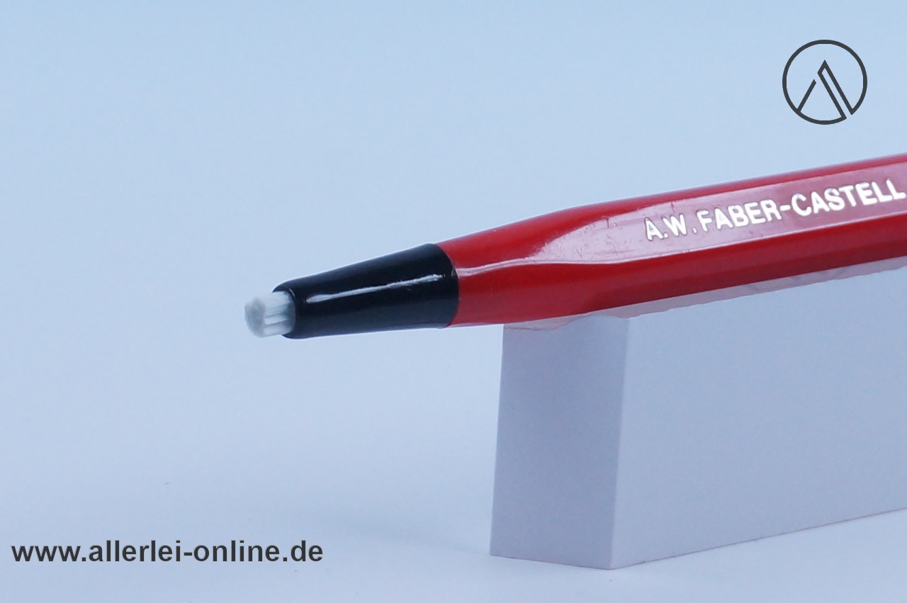 Faber-Castell 30103 Drehstift Radierer | Vintage A.W. Faber Castell Glasradierer ,rot Faber-Castell 30103 Drehstift Radierer | Vintage A.W. Faber Castell Glasradierer ,rot