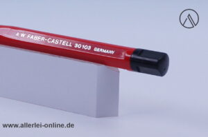 Vintage Faber-Castell 30103 Drehstift | Vintage A.W. Faber Castell Glasradierer ,rot