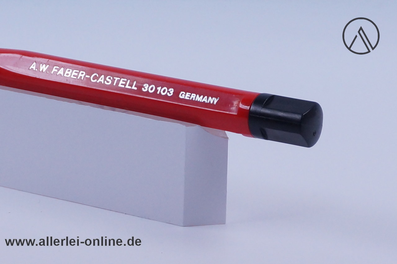 Vintage Faber-Castell 30103 Drehstift | Vintage A.W. Faber Castell Glasradierer ,rot Vintage Faber-Castell 30103 Drehstift | Vintage A.W. Faber Castell Glasradierer ,rot