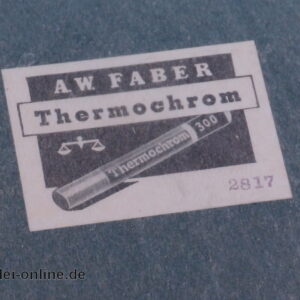 Faber-Castell Thermochrom Temperatur Messstifte | Vintage A.W. Faber Castell 2817 | unbenutzt in Originalverpackung