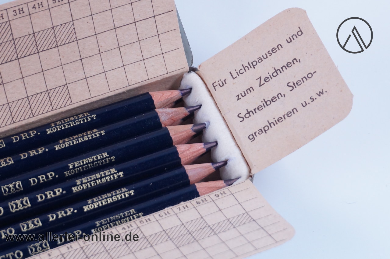 Staedtler Mars-Resisto 2954 violett | 12 Stück J.S. Staedtler Mars Resisto DRP | Feinster Kopierstift | NOS unbenutzt mit Blechdose Staedtler Mars-Resisto 2954 violett | 12 Stück J.S. Staedtler Mars Resisto DRP | Feinster Kopierstift | NOS unbenutzt mit Blechdose