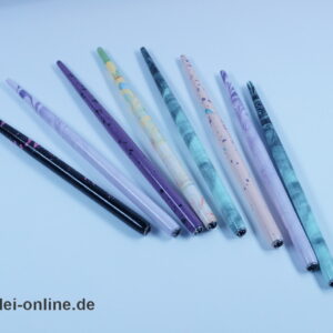 Brause & Co. Iserlohn Germany | 8 Stück Nr: 1618 Federhalter ,marmoriert