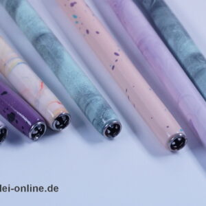 Brause & Co. Iserlohn | 8 Stück Nr: 1618 Federhalter ,marmoriert