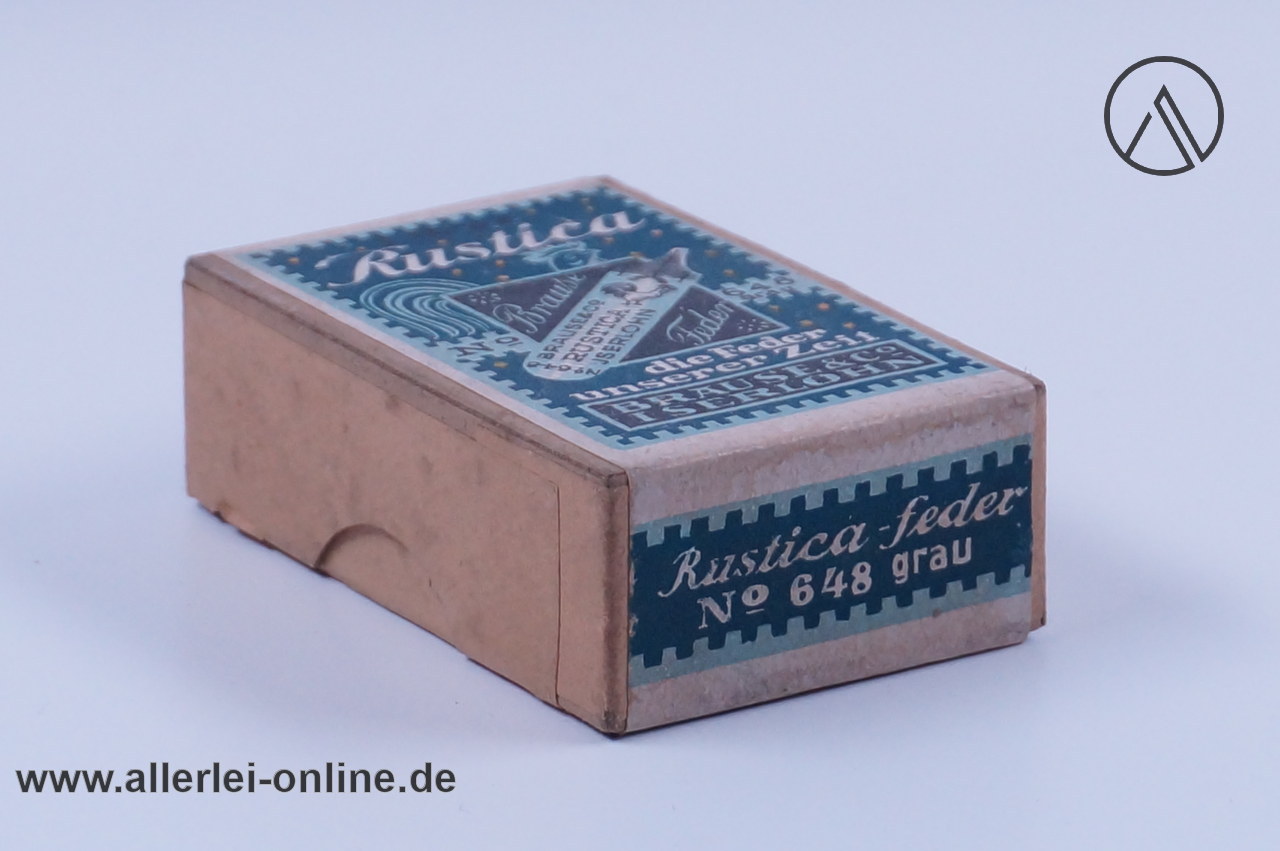 Brause & Co Iserlohn Rustica No. 648 grau | Brause-Federn in versiegelter Originalverpackung Brause & Co Iserlohn Rustica No. 648 grau | Brause-Federn in versiegelter Originalverpackung