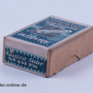 Brause & Co Iserlohn Rustica No. 648 grau | Brause-Schreibfedern in versiegelter Originalverpackung
