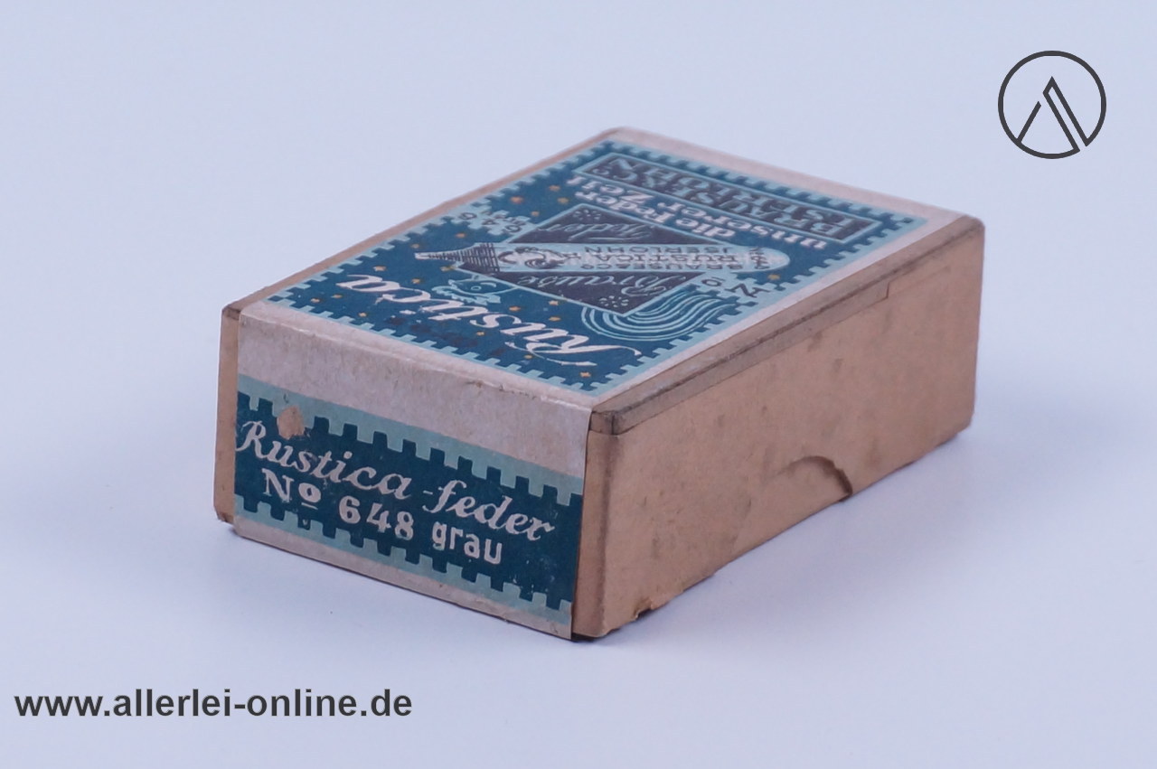 Brause & Co Iserlohn Rustica No. 648 grau | Brause-Schreibfedern in versiegelter Originalverpackung Brause & Co Iserlohn Rustica No. 648 grau | Brause-Schreibfedern in versiegelter Originalverpackung