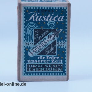 Brause & Co Iserlohn Rustica No. 648 grau | Brause-Federn in ungeöffneter Originalschachtel