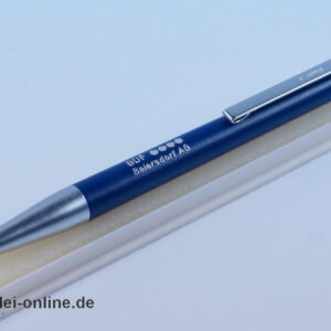 rOtring Kugelschreiber ,blau-silber | BDF Druckkugelschreiber | Vintage Ballpoint Pen mit OVP