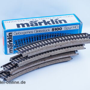 Märklin H0 | Märklin M-Gleis 5100 | 10 Stück Gebogenes Gleisstück mit OVP